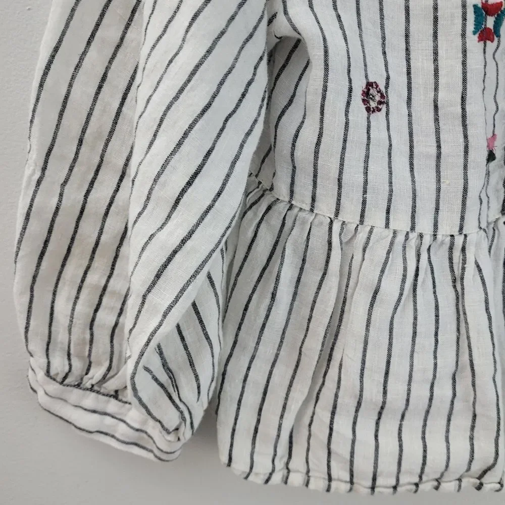 ZARA boho peasant blouse - Picture 6 of 9